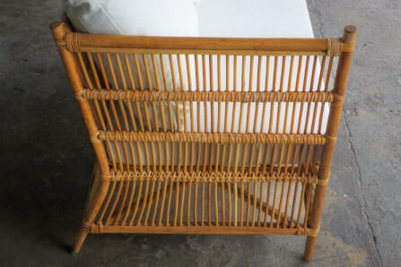 โซฟา 2 ที่นั่ง หวายแท้ PISAMAI รุ่น TARZAN SOFA แนว HOMIE COTTAGE โซฟานั่งเล่น ขนาด 126*76*90 CM สีธรรมชาติ_4